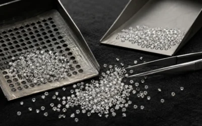 Melé y diamantes calibrados: guía de compra para joyeros